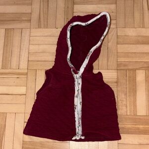 Carter's Red Quilted Hooded Vest